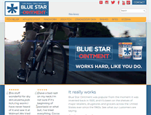 Tablet Screenshot of bluestarointment.com